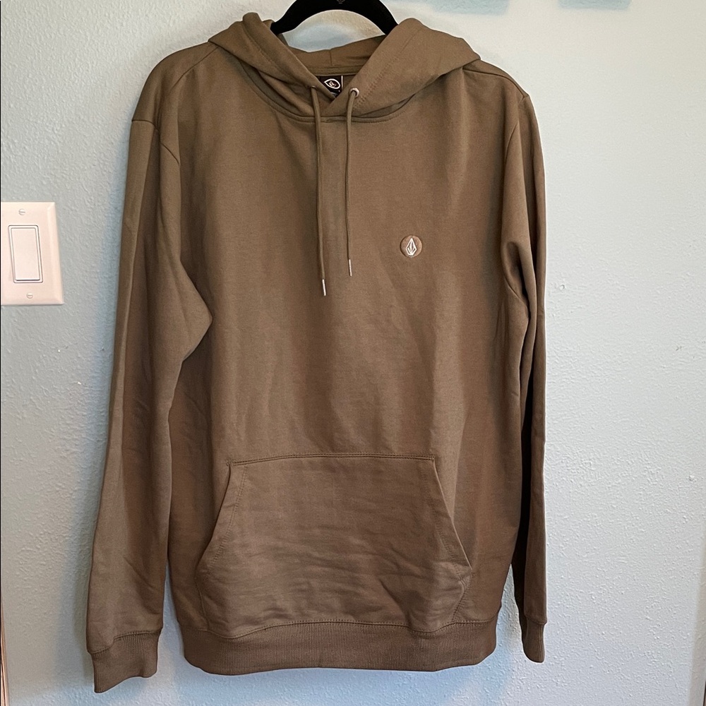 Volcom Olive Green Hoodie for Men